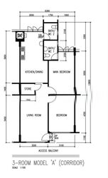 Blk 851 Tampines Ville (Tampines), HDB 3 Rooms #570866461